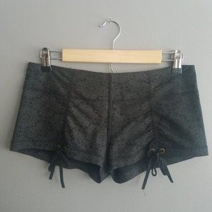 Nomads Hempwear Hemp Wear Bamboo Organic Cotton Booty Boy Shorts Medium Hot Pant